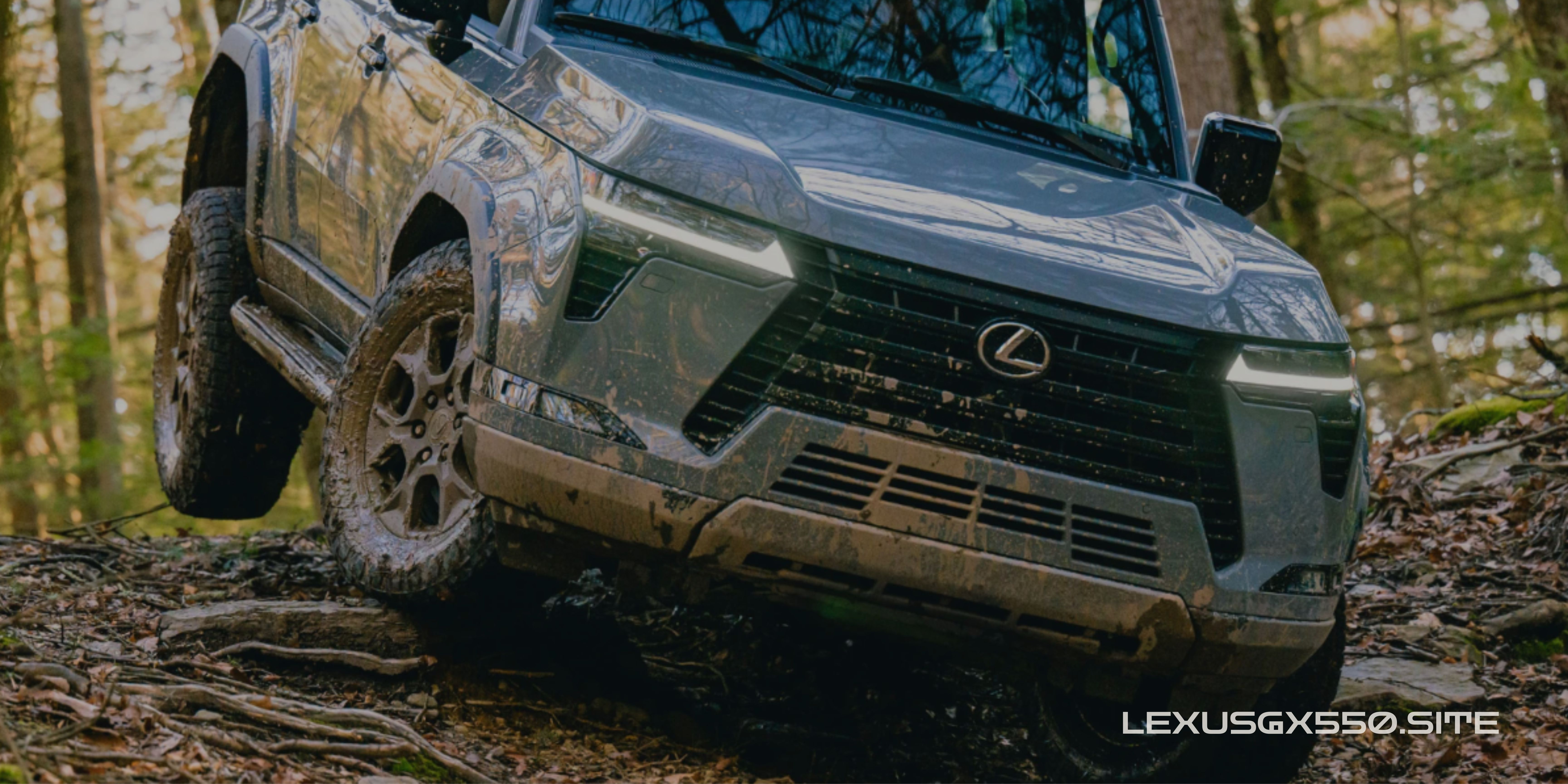 Designed to Conquer: GX 550’s Ground Clearance and Off-Road Angles